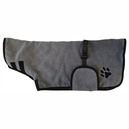 Nobby Hundebademantel - XS bis XXXL - Trockenmantel Bathrobe Bademantel Hund