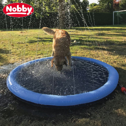 Nobby DOGGY SPLASH POOL 100/150 cm Sprinkler Hundepool Wasserspiel Abkühlung