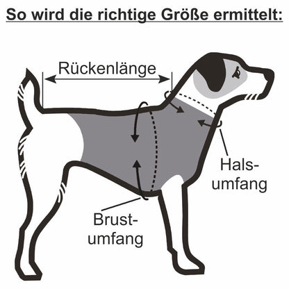 Nobby Hundemantel POLARA 2 in 1 - caramel - Hundejacke Regenmantel Hundepullover