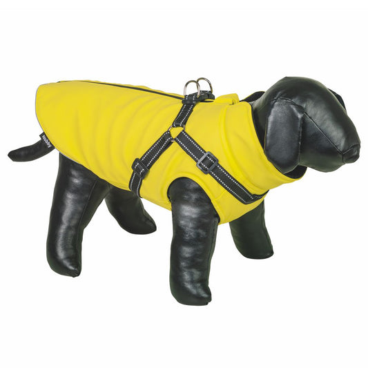 Nobby Regenmantel ANTEKA 2 in 1 - gelb - mit Geschirr Hundemantel Hundejacke