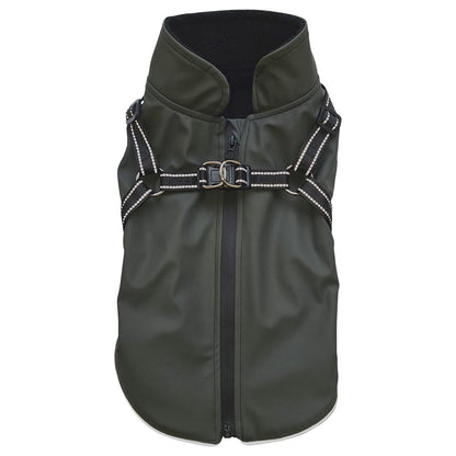 Nobby Regenmantel ANTEKA 2 in 1 - mit Geschirr - Hundemantel Hundejacke