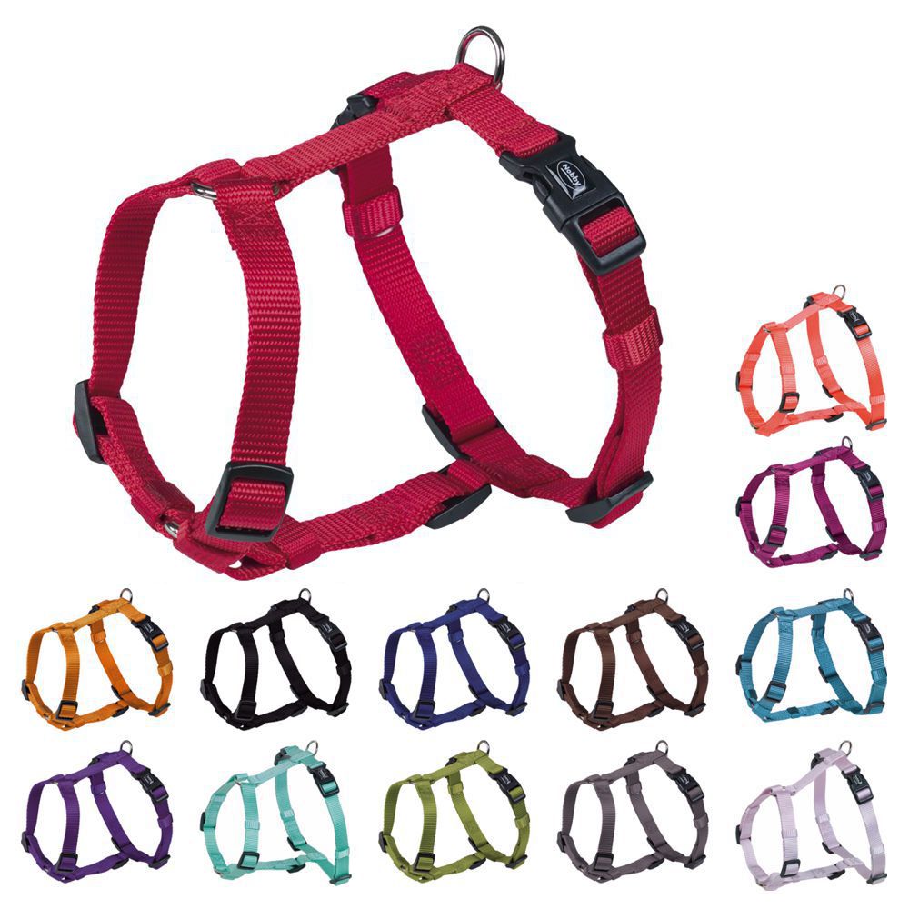 Nobby Geschirr CLASSIC XXS/XS-S/S-M/M-L/L-XL alle Farben - Nylon Hundegeschirr