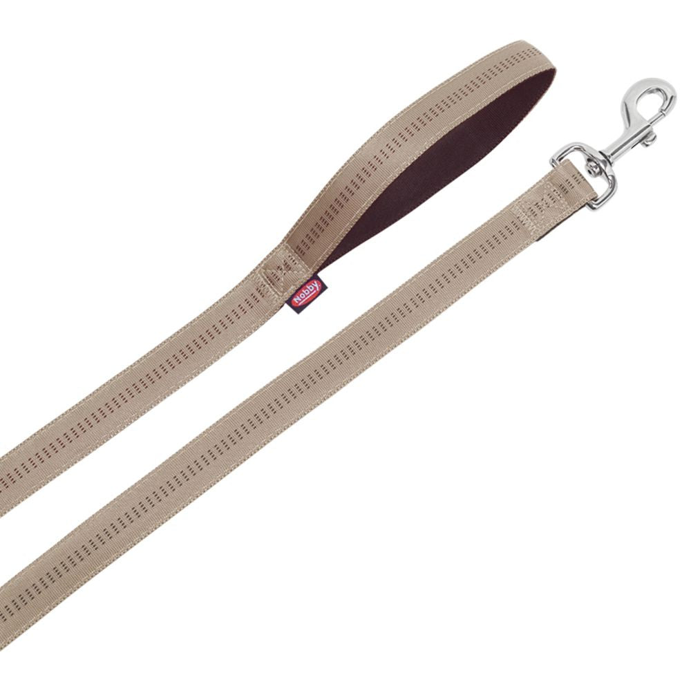 Nobby Leine SOFT GRIP 120 cm lang - 10/15/20/25 mm breit Nylon Hundeleine 1