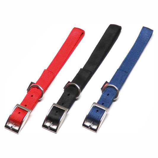 Nobby Halsband CLASSIC SOFT - S/M/L/XL/XXL - 3 Farben - Nylon Hundehalsband