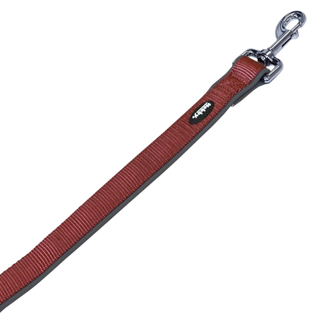 Nobby Leine CLASSIC PRENO - 120 cm - XS-S/M-L/L-XL - Nylon Hundeleine - 1,2 m