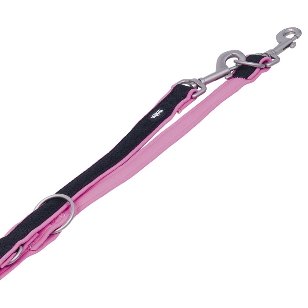 Nobby Führleine MESH PRENO - 200 cm - L-XL / 15 - pink