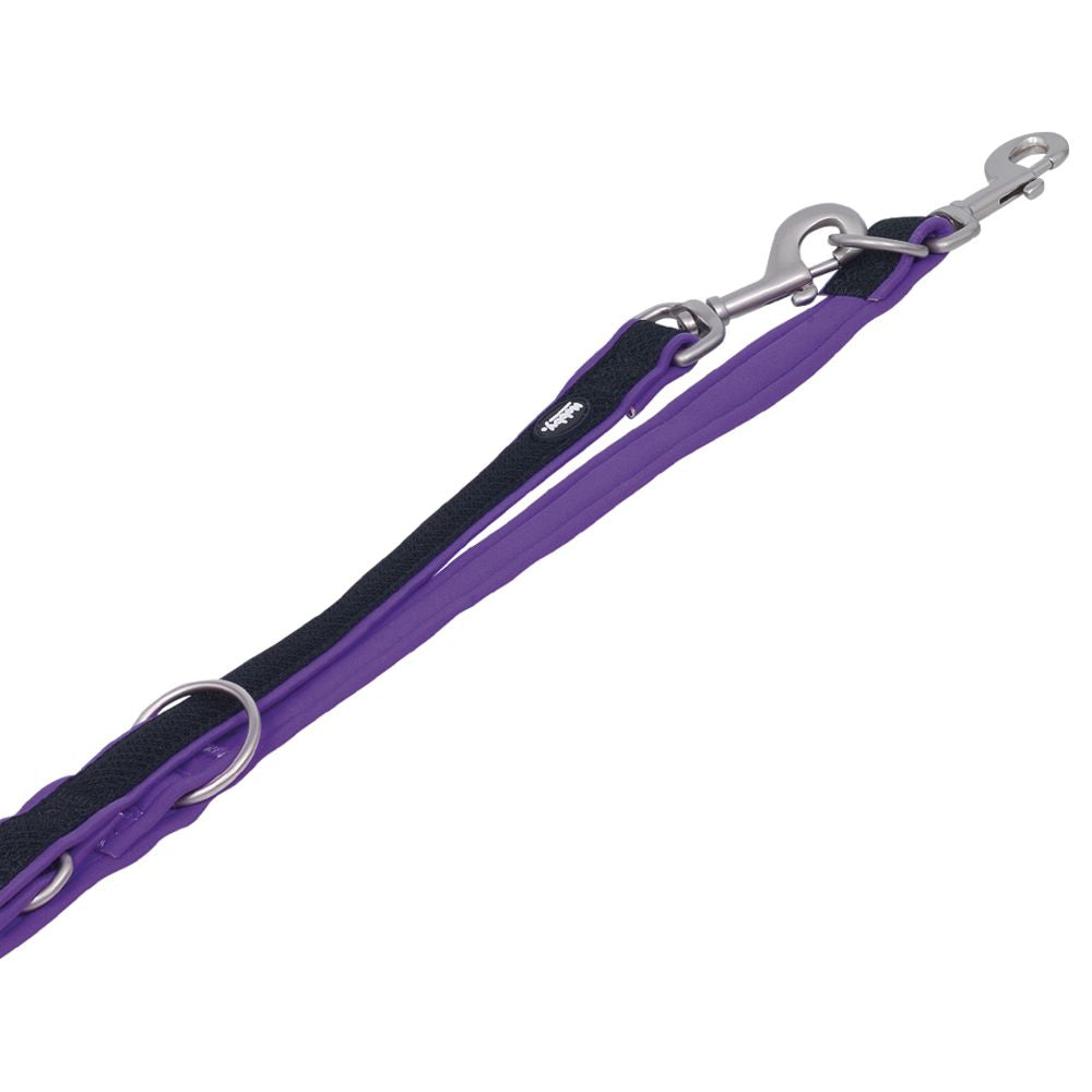 Nobby Führleine MESH PRENO - 200 cm - L-XL / 38 - lila