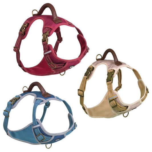 Nobby Geschirr SPORTY - Canvas/Neopren - reflektiert - Hundegeschirr Komfortgesc