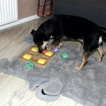 Nobby Kuschelmatte DOGGY - Spielmatte Schutzdecke Schlafplatz Hundematte - grau