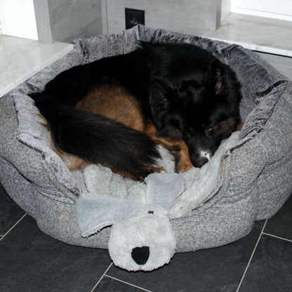 Nobby Kuschelmatte DOGGY - Spielmatte Schutzdecke Schlafplatz Hundematte - grau