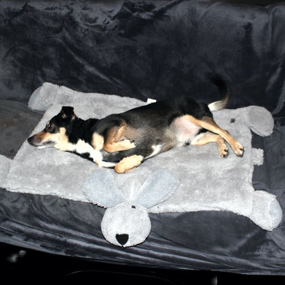 Nobby Kuschelmatte DOGGY - Spielmatte Schutzdecke Schlafplatz Hundematte - grau