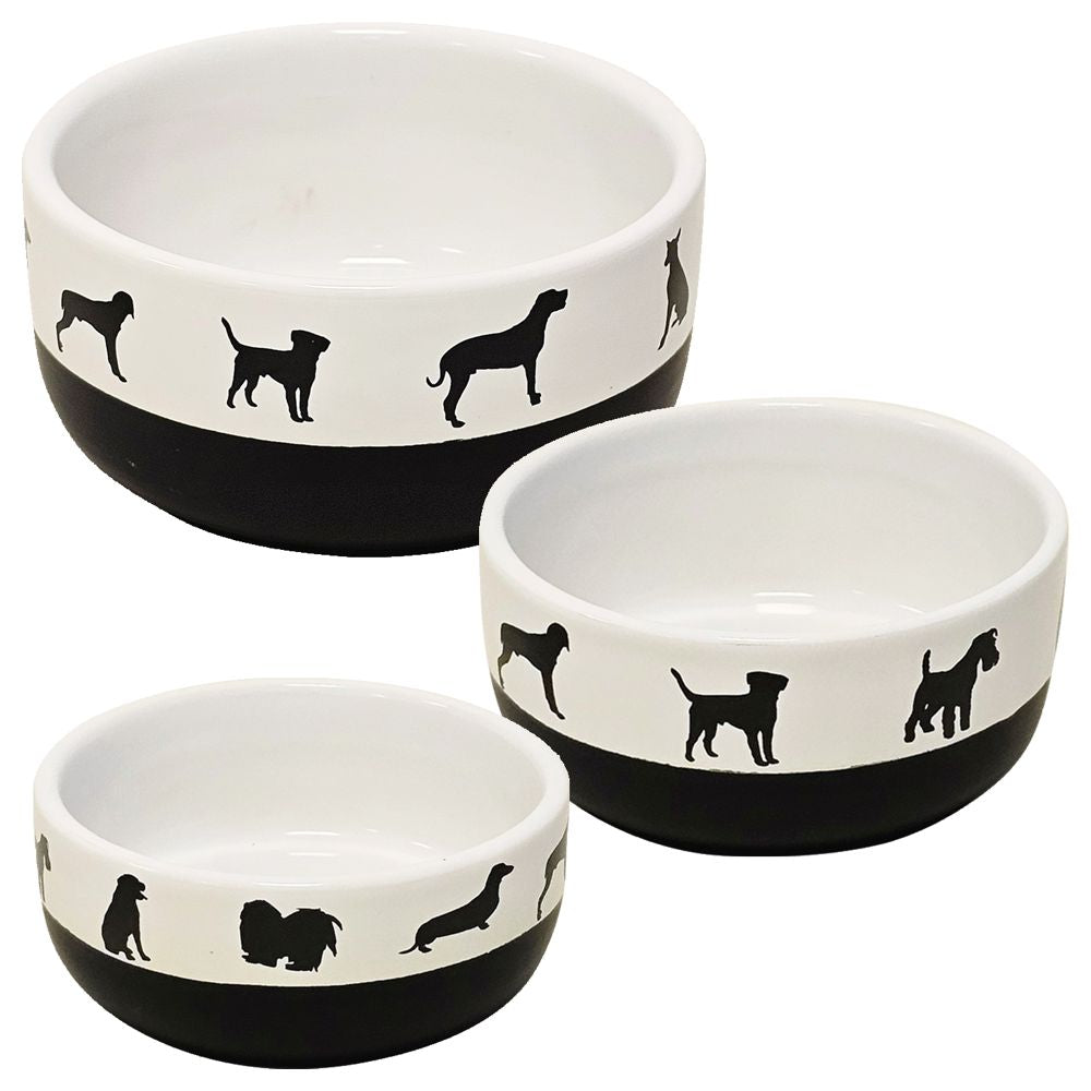 Nobby Keramik Hundenapf SHAPE - S/M/L - Napf Futternapf Fressnapf Wassernapf