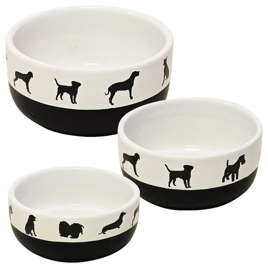 Nobby Keramik Hundenapf SHAPE - S/M/L - Napf Futternapf Fressnapf Wassernapf